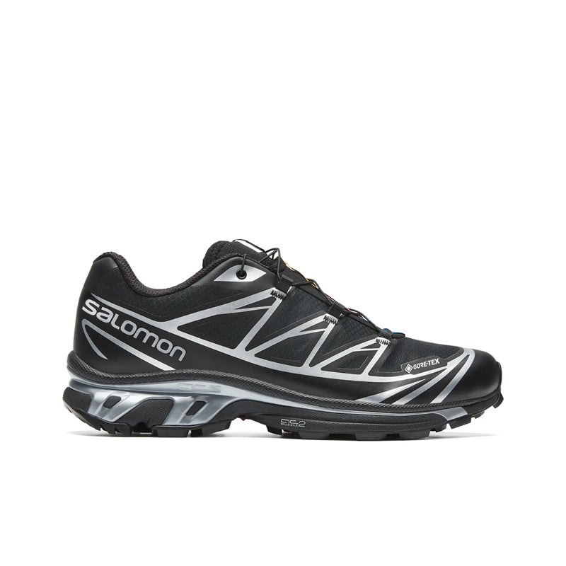 Salomon XT-6 GTX Sneakers – Black & Silver