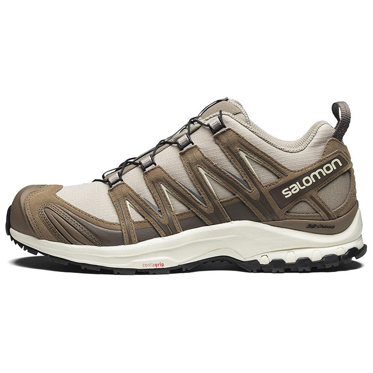 Salomon XA PRO 3D ADV Unisex Sneakers – Taupe, Brown & Cream