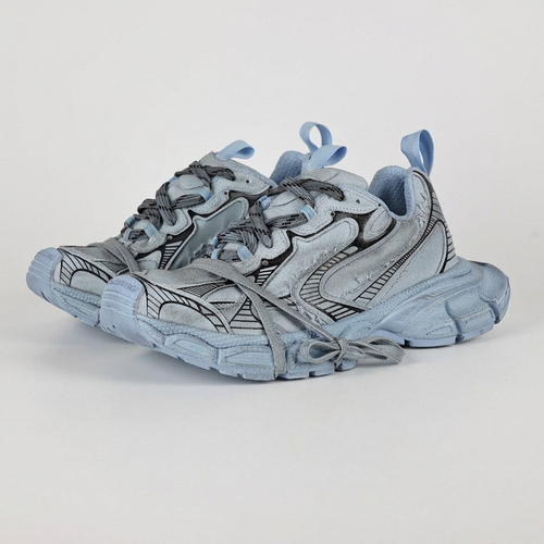 Balenciaga 3XL Sneakers – Light Blue & Grey