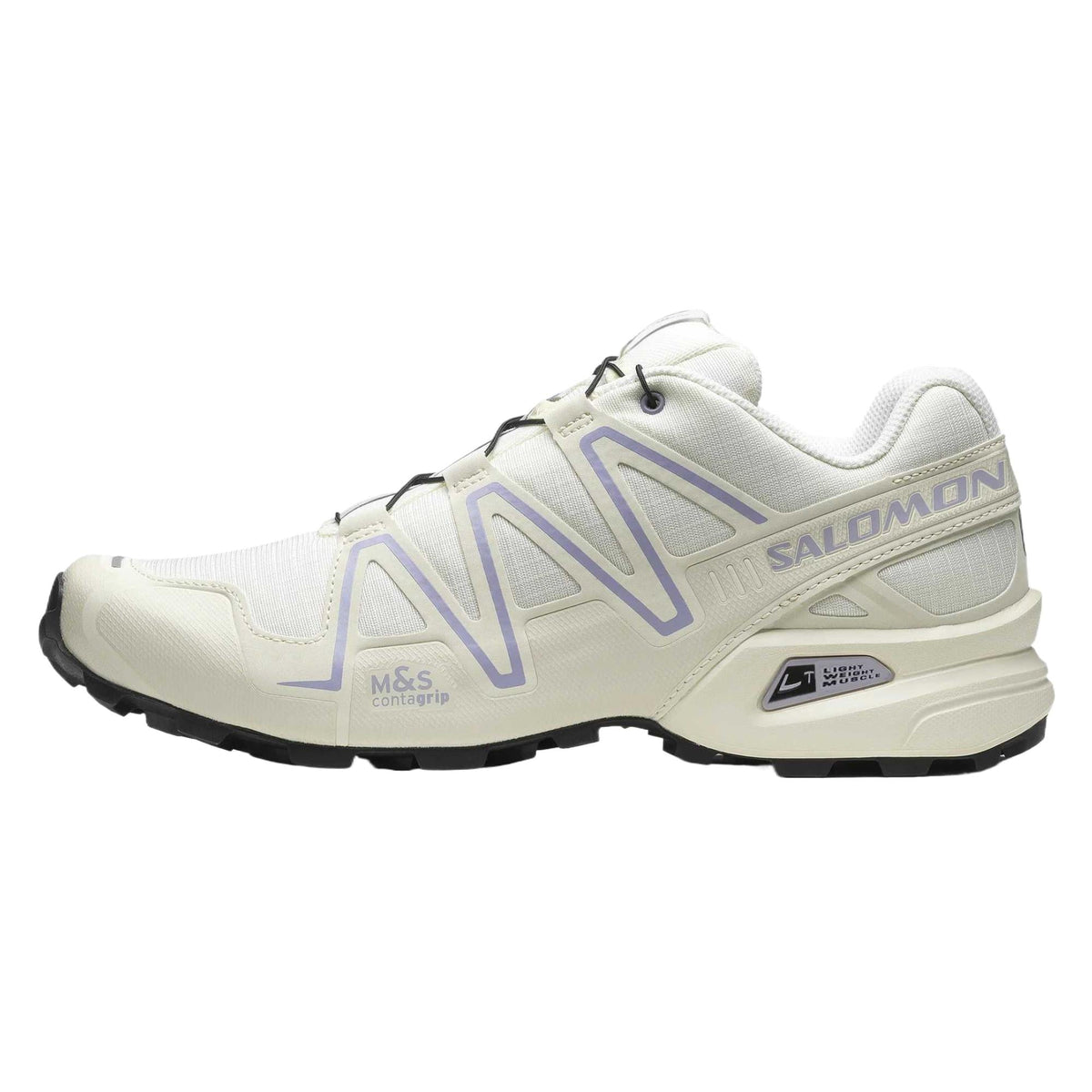 Salomon Speedcross 3 Unisex Sneakers – White, Cream & Black