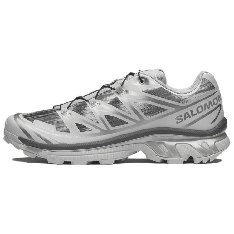 Salomon XT-6 Camo Sneakers – Light Grey & White