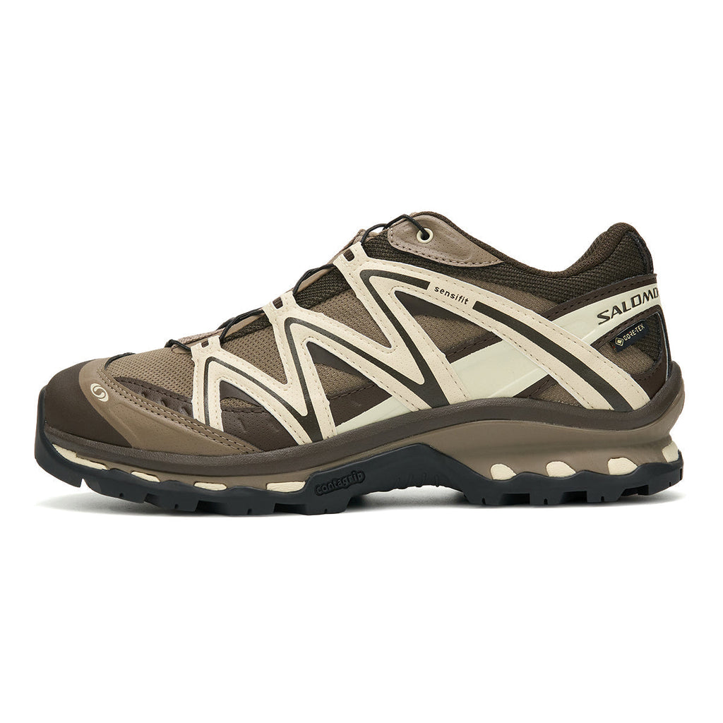 Salomon XT-Quest GTX Unisex Sneakers – Taupe, Brown & Cream