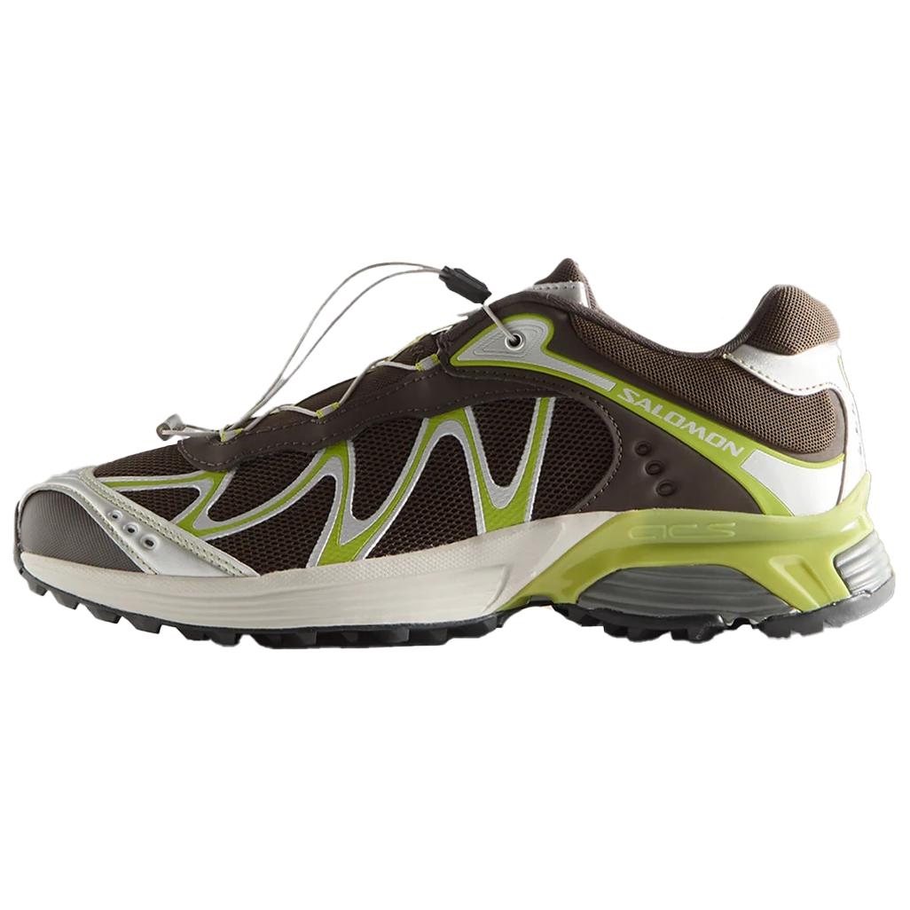 Salomon XT-Whisper Unisex Sneakers – Brown, Lime & Cream