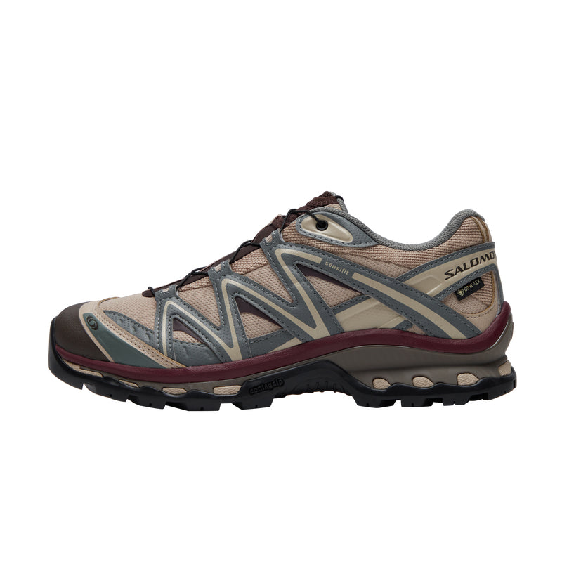 Salomon XT-Quest GTX Sneakers – Beige, Grey & Burgundy