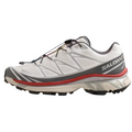 Salomon XT-6 Sneakers – White, Grey & Red