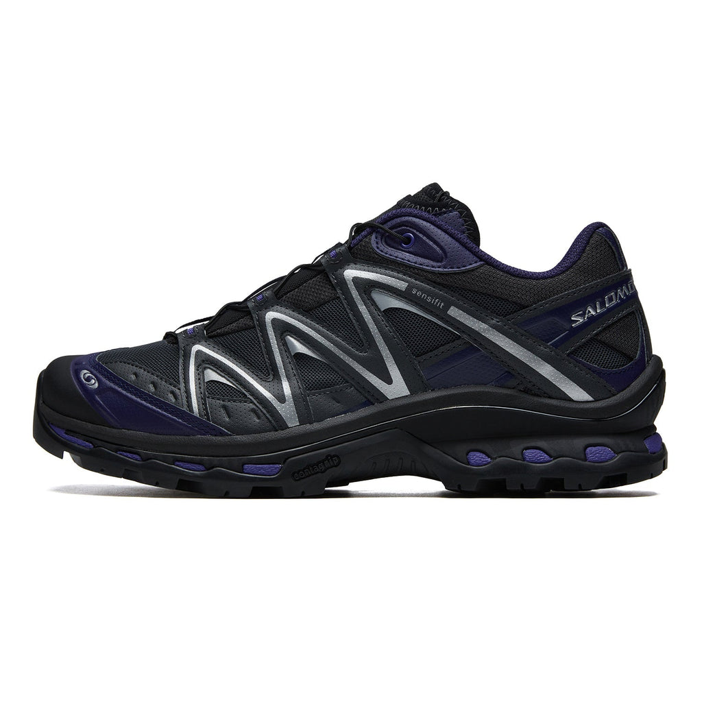 Salomon XT-Quest Sneakers – Black, Purple & Silver