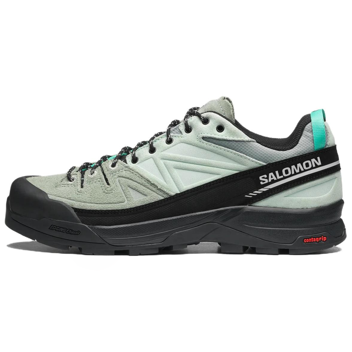 Salomon X-ALP LTR Unisex Sneakers – Pale Mint, Grey & Black