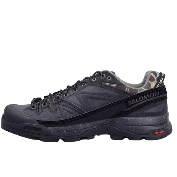 Salomon X-ALP Unisex Sneakers – Black, Charcoal & Camo