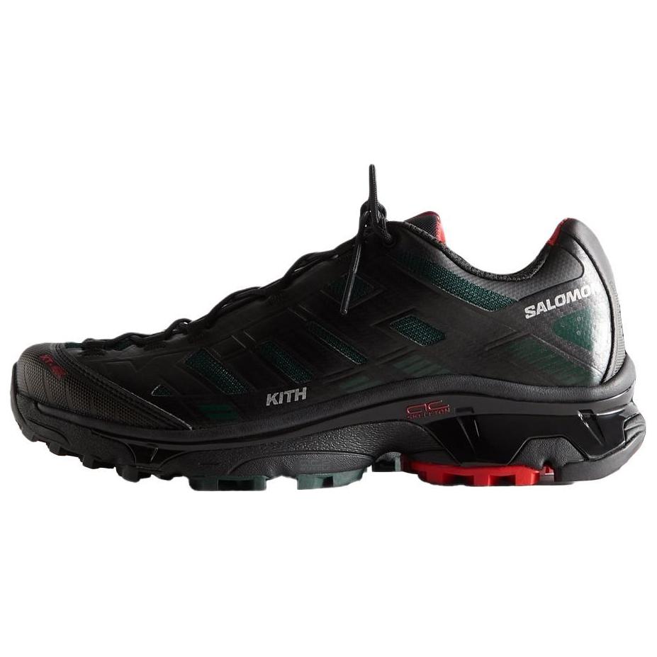 Salomon KITH XT-VOYAGER Unisex Sneakers – Black, Dark Green & Red
