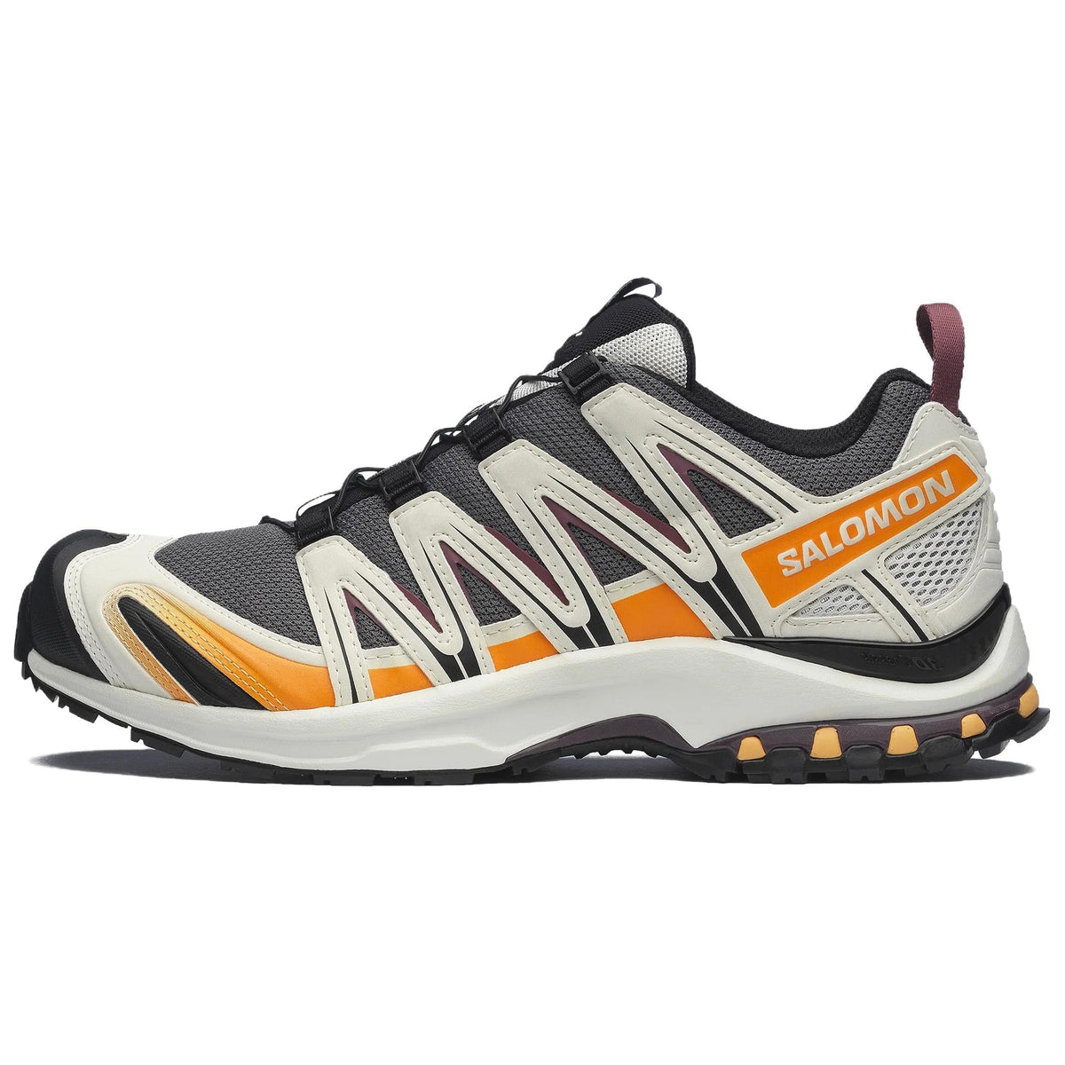Salomon XA PRO 3D Unisex Sneakers – Charcoal, Cream & Orange