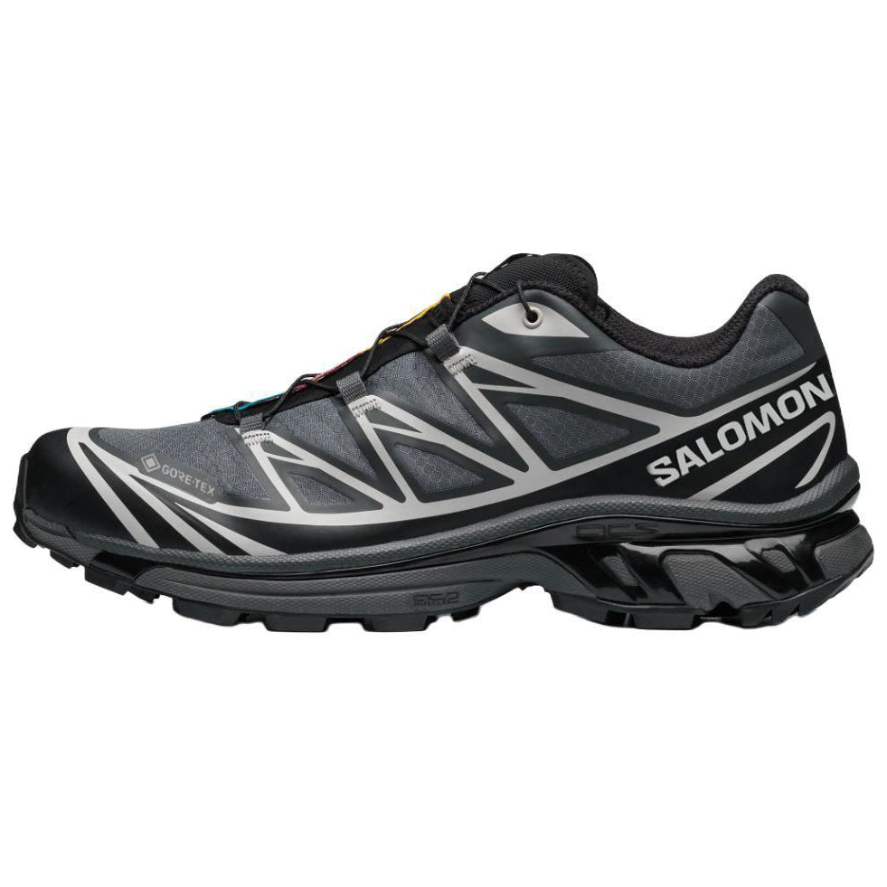 Salomon XT-6 GORE-TEX Sneakers – Charcoal, Black & Silver
