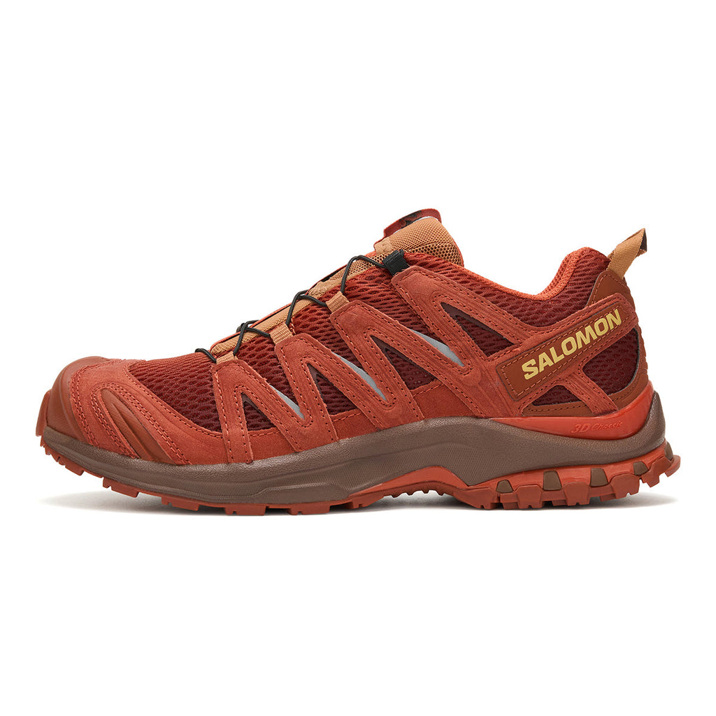 Salomon XA PRO 3D Unisex Sneakers – Brick Red & Brown