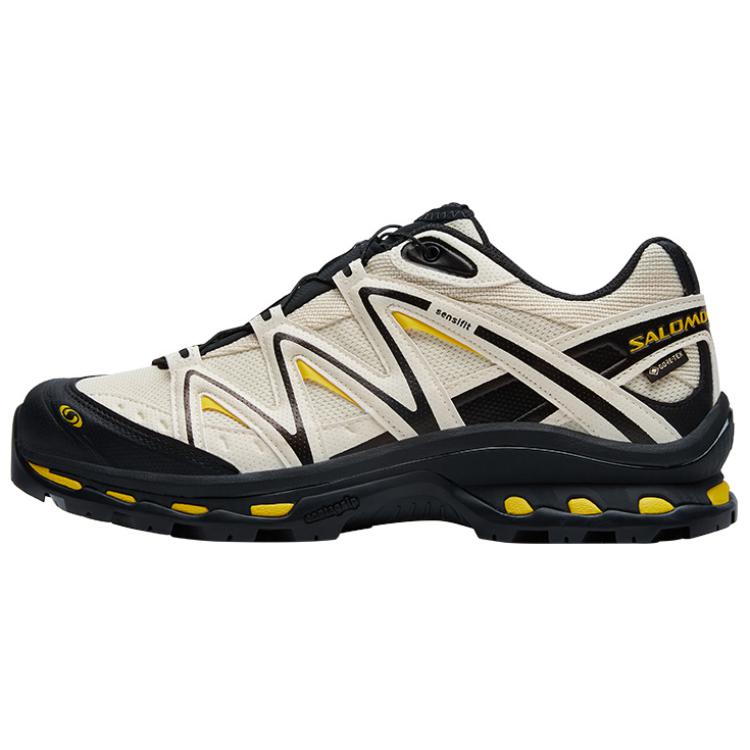 Salomon XT-Quest GTX Sneakers – Cream, Black & Yellow