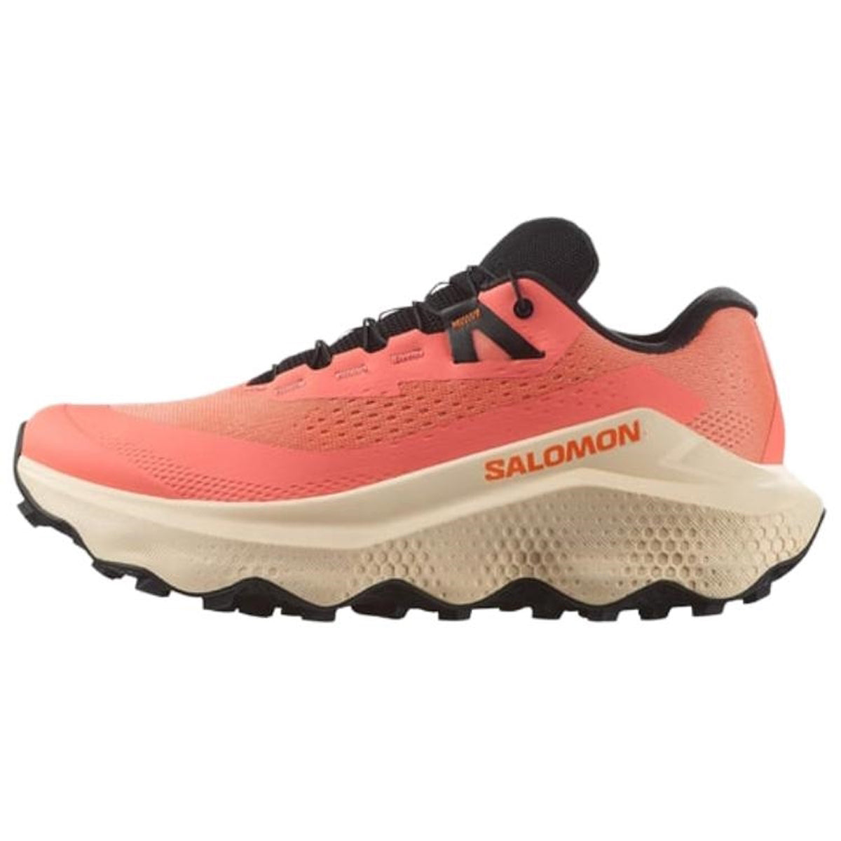 Salomon Ultra Glide 3 Women's Trail Shoes – Coral Orange, Cream & Black