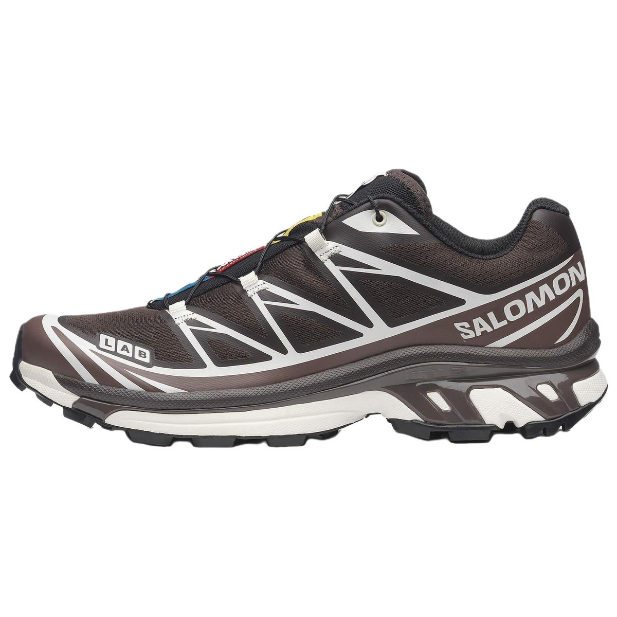 Salomon XT-6 Sneakers – Coffee Brown & White