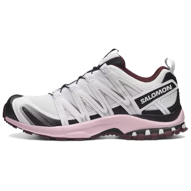 Salomon XA PRO 3D Sneakers – White, Black & Pink