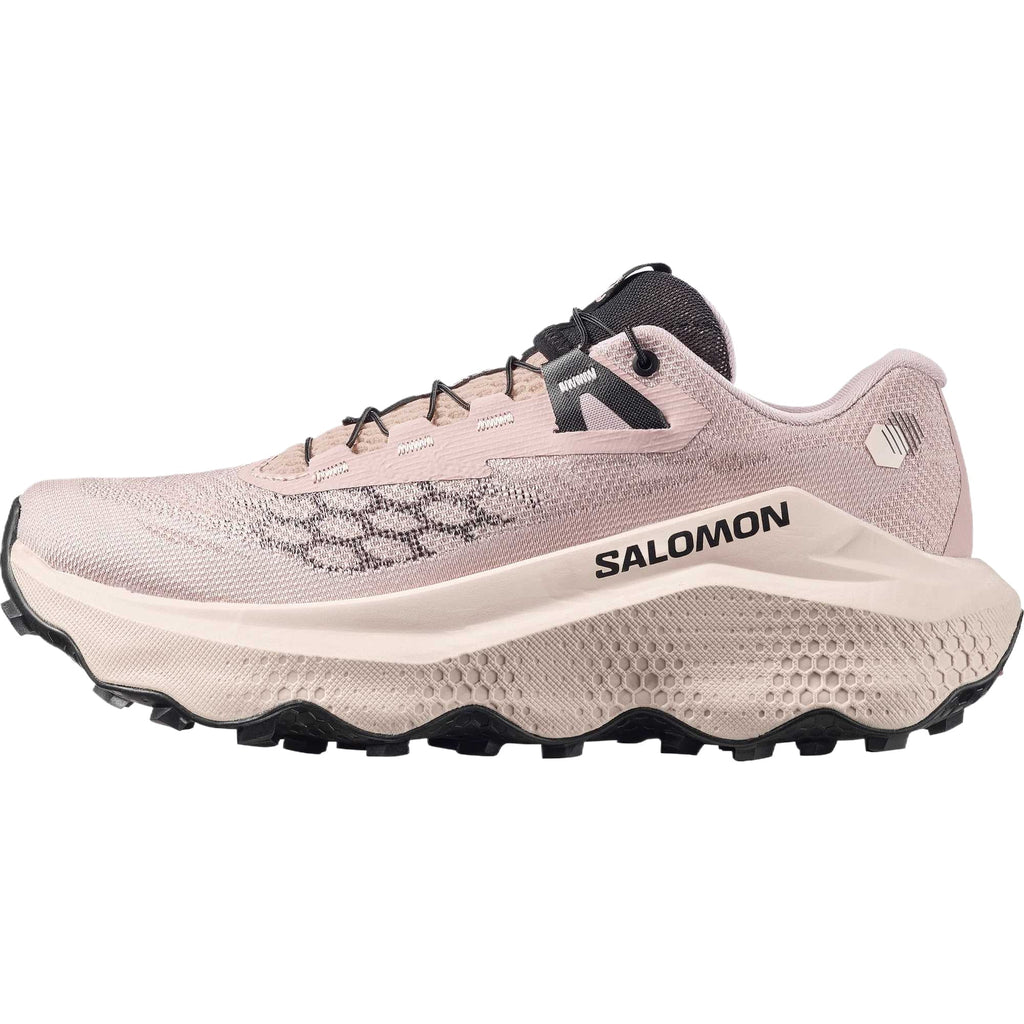 Salomon Ultra Glide 4 Unisex Trail Shoes – Blush Pink, Cream & Black