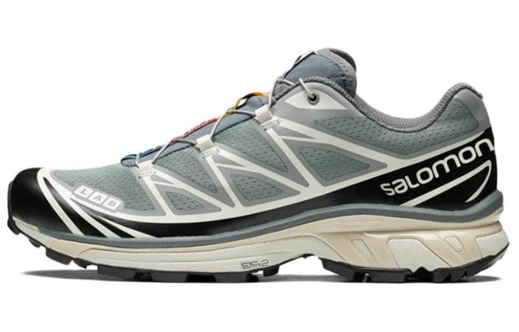 Salomon XT-6 RECUT Sneakers – Grey, Black & Cream
