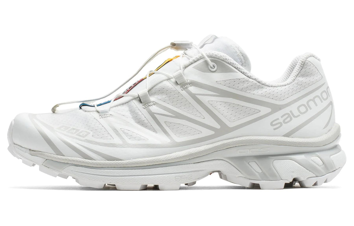 Salomon XT-6 Sneakers – White & Light Grey
