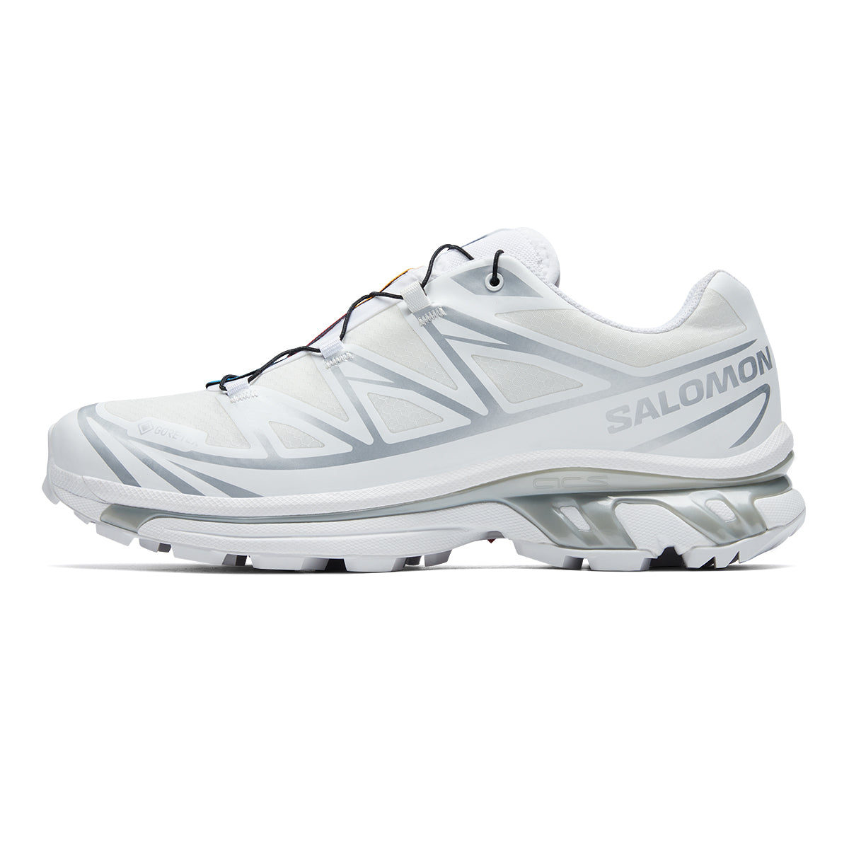 Salomon XT-6 GTX Sneakers – White & Silver