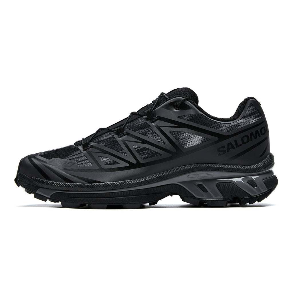 Salomon XT-6 Camo Sneakers – Black & Charcoal Grey