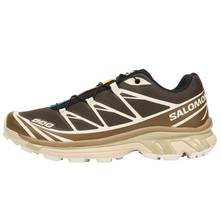Salomon XT-6 RECUT Sneakers – Brown & Cream