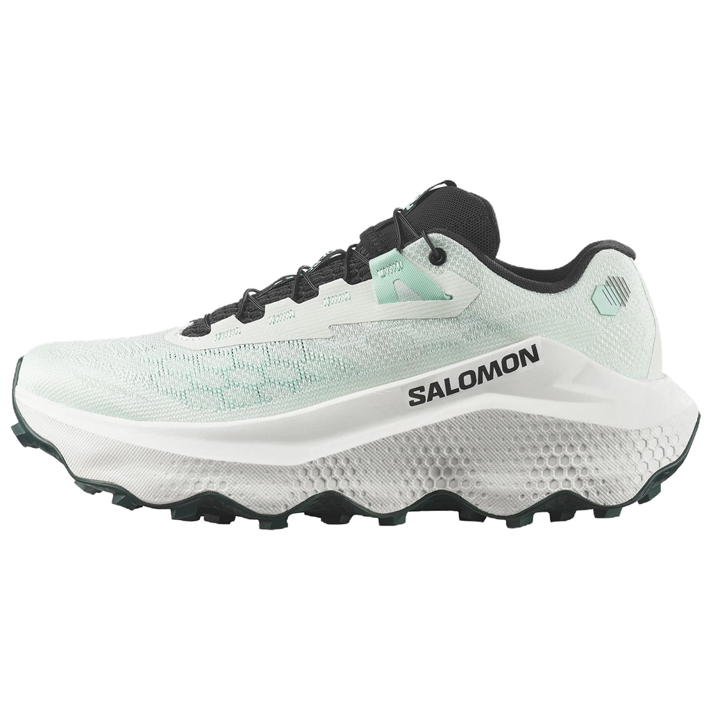Salomon Ultra Glide 4 Women's Trail Shoes – Mint Green, White & Black