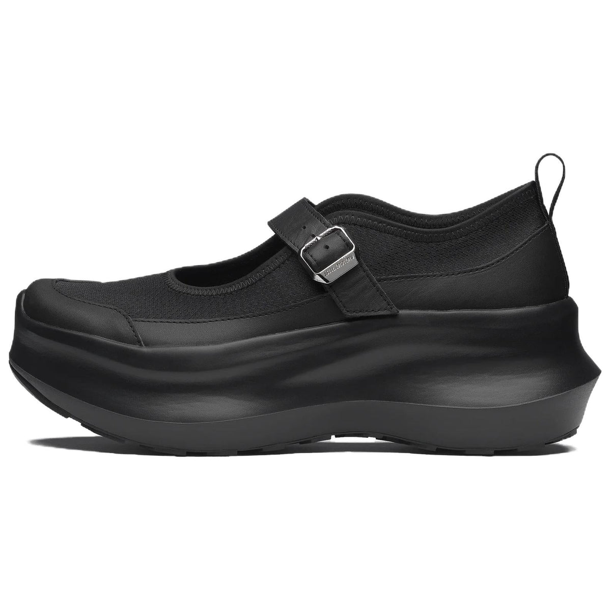 Salomon Mary Jane Women's Black Platform Shoes