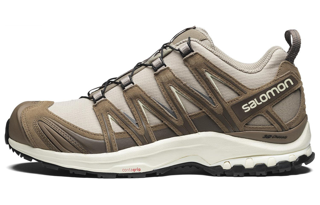 Salomon XA PRO 3D ADV Unisex Sneakers – Taupe, Brown & Cream