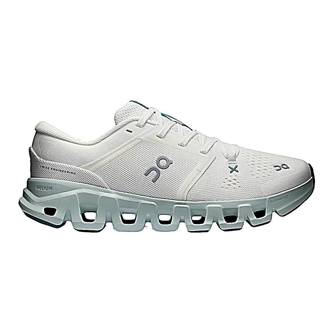 On Cloud X 5 Sneakers – White & Pale Green