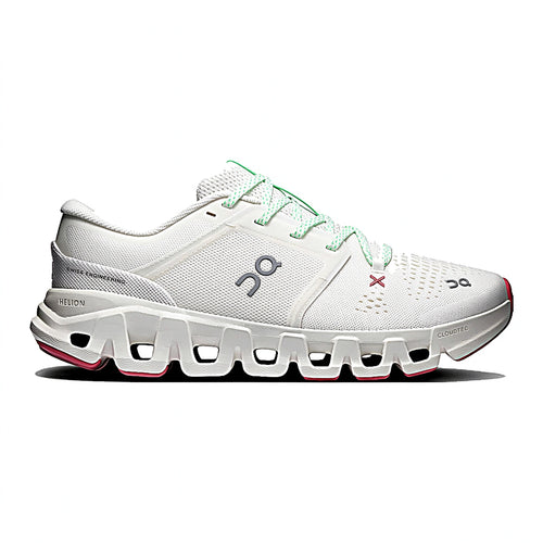 On Cloud X 5 Sneakers – White, Mint & Burgundy