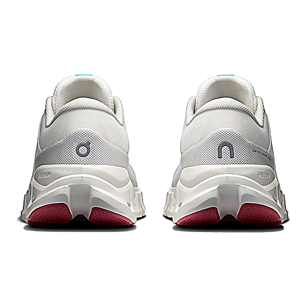 On Cloud X 5 Sneakers – White, Mint & Burgundy