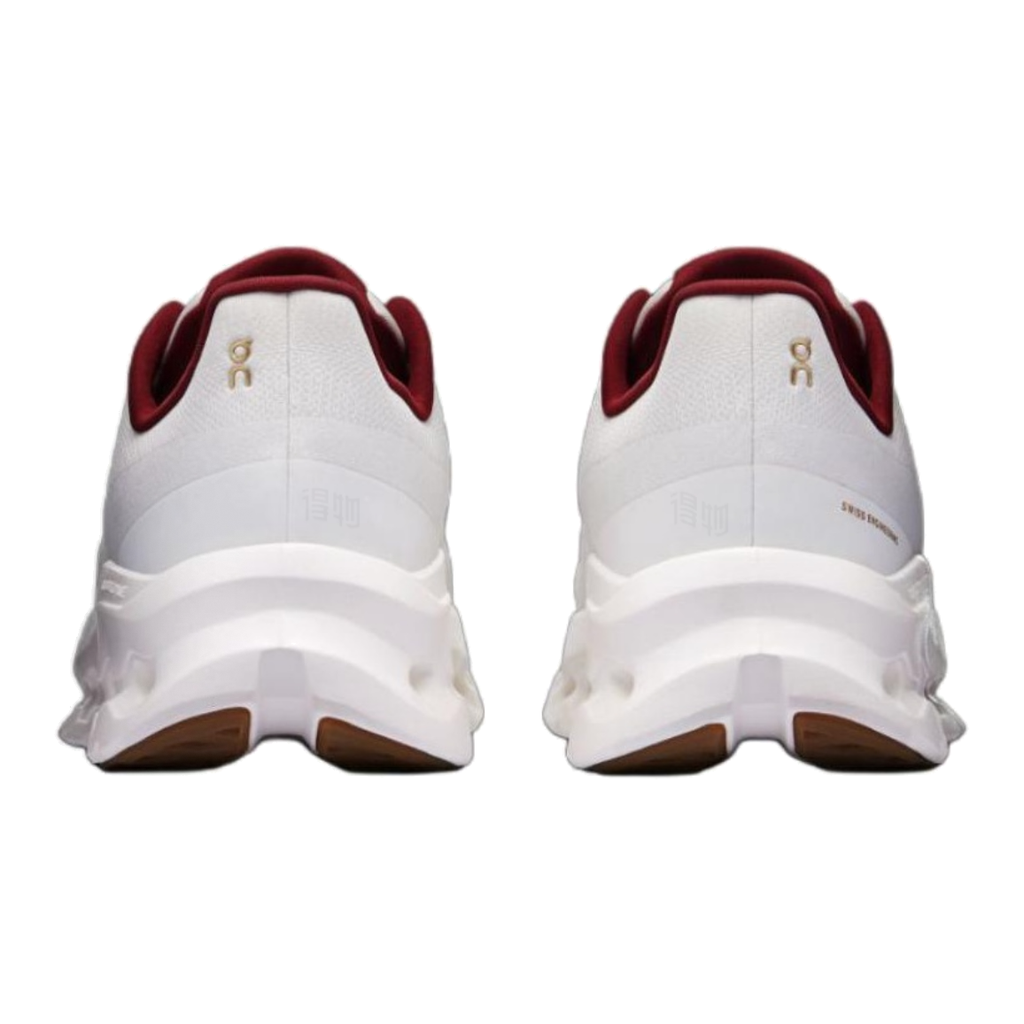 On Cloudtilt Sneakers – White & Burgundy