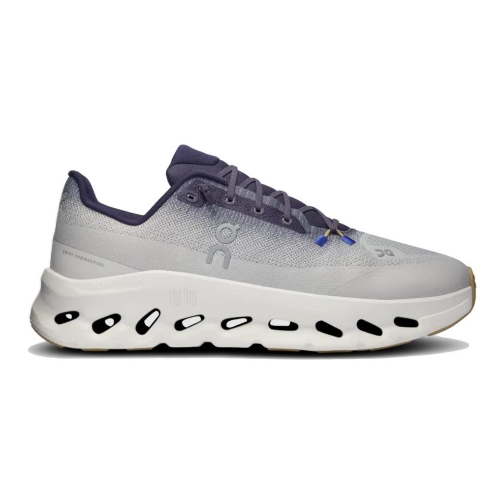 On Cloudtilt Sneakers – Light Grey & Deep Purple