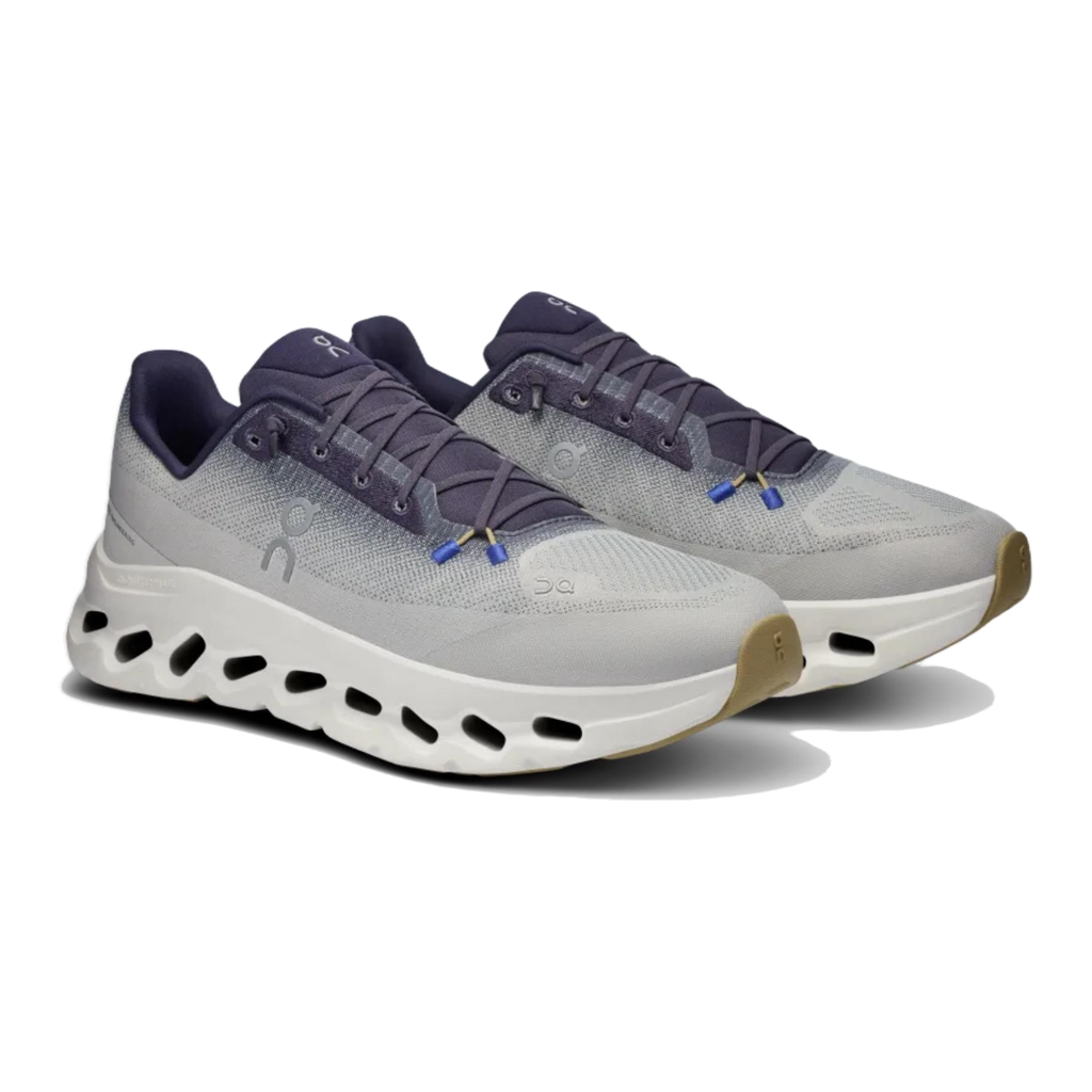 On Cloudtilt Sneakers – Light Grey & Deep Purple