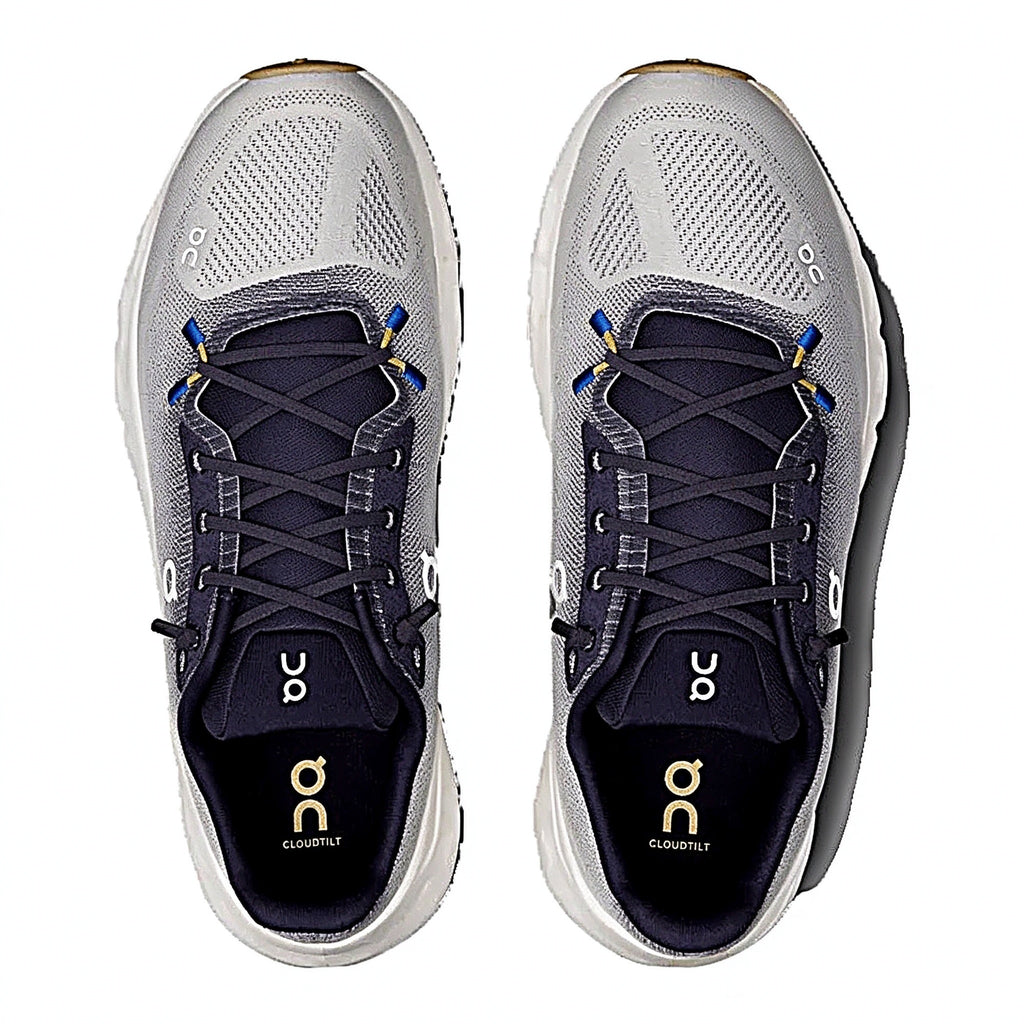 On Cloudtilt Sneakers – Light Grey & Navy