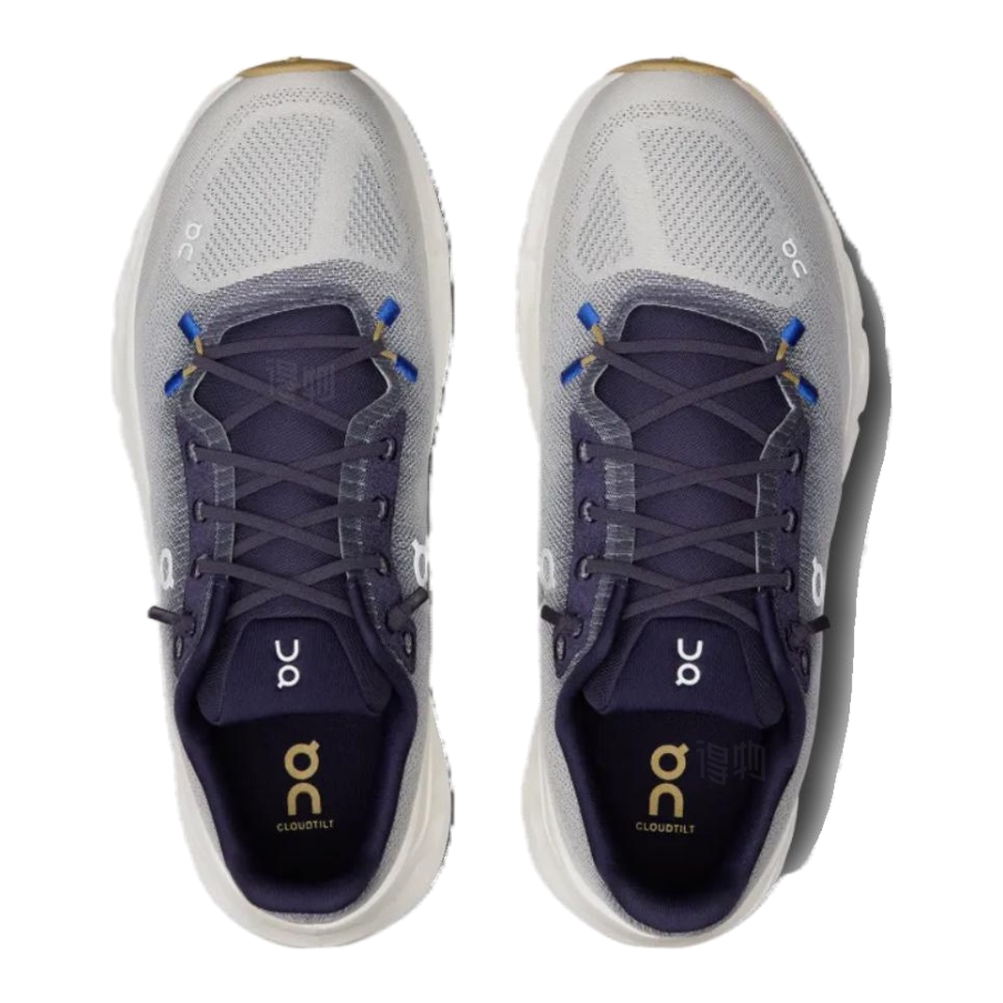On Cloudtilt Sneakers – Light Grey & Deep Purple