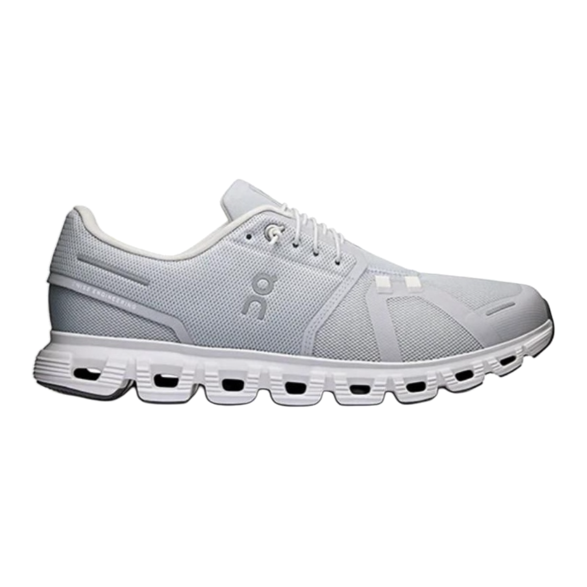On Cloud X 6 Sneakers – Light Grey & White