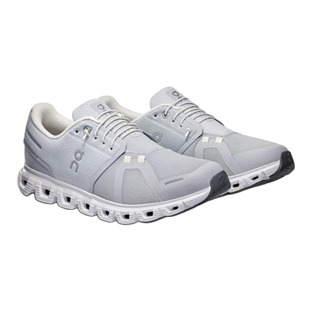 On Cloud X 6 Sneakers – Light Grey & White