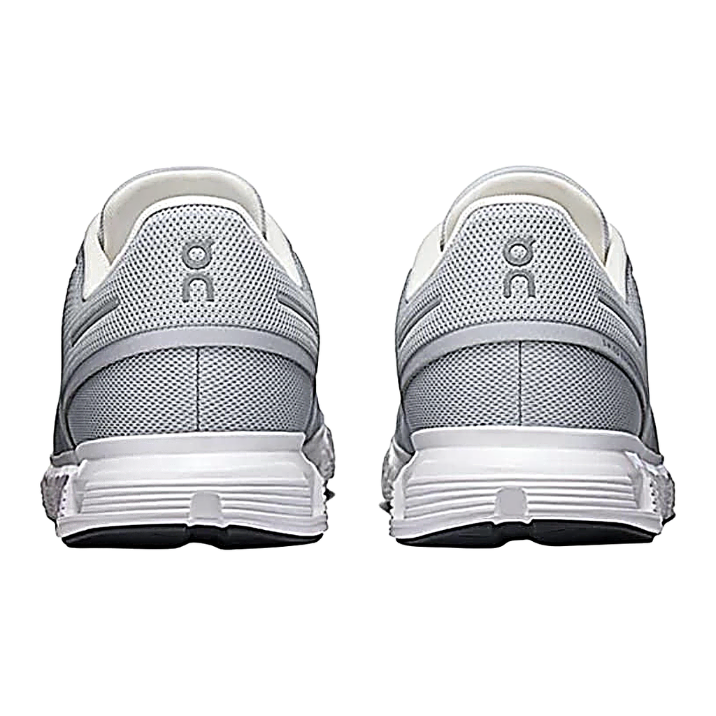 On Cloud 6 Sneakers – Light Grey & White