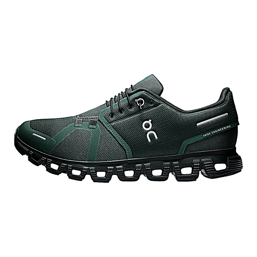 On Cloud 6 Sneakers – Forest Green & Black