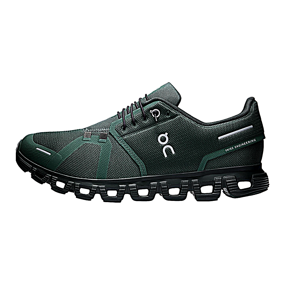 On Cloud 6 Sneakers – Forest Green & Black