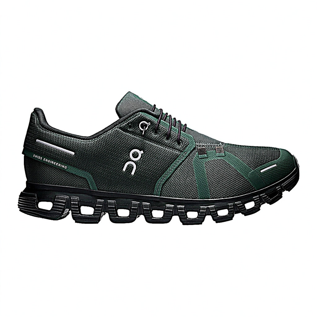 On Cloud 6 Sneakers – Forest Green & Black