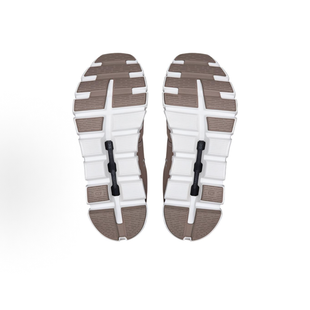 On Cloud X 6 Sneakers – Taupe & White