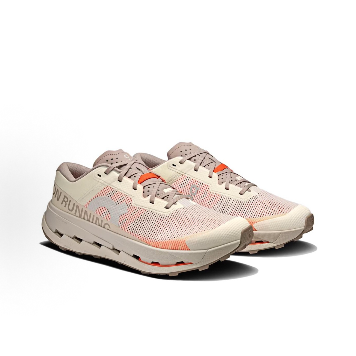 On Cloudultra 3 Sneakers – Cream, Taupe & Coral