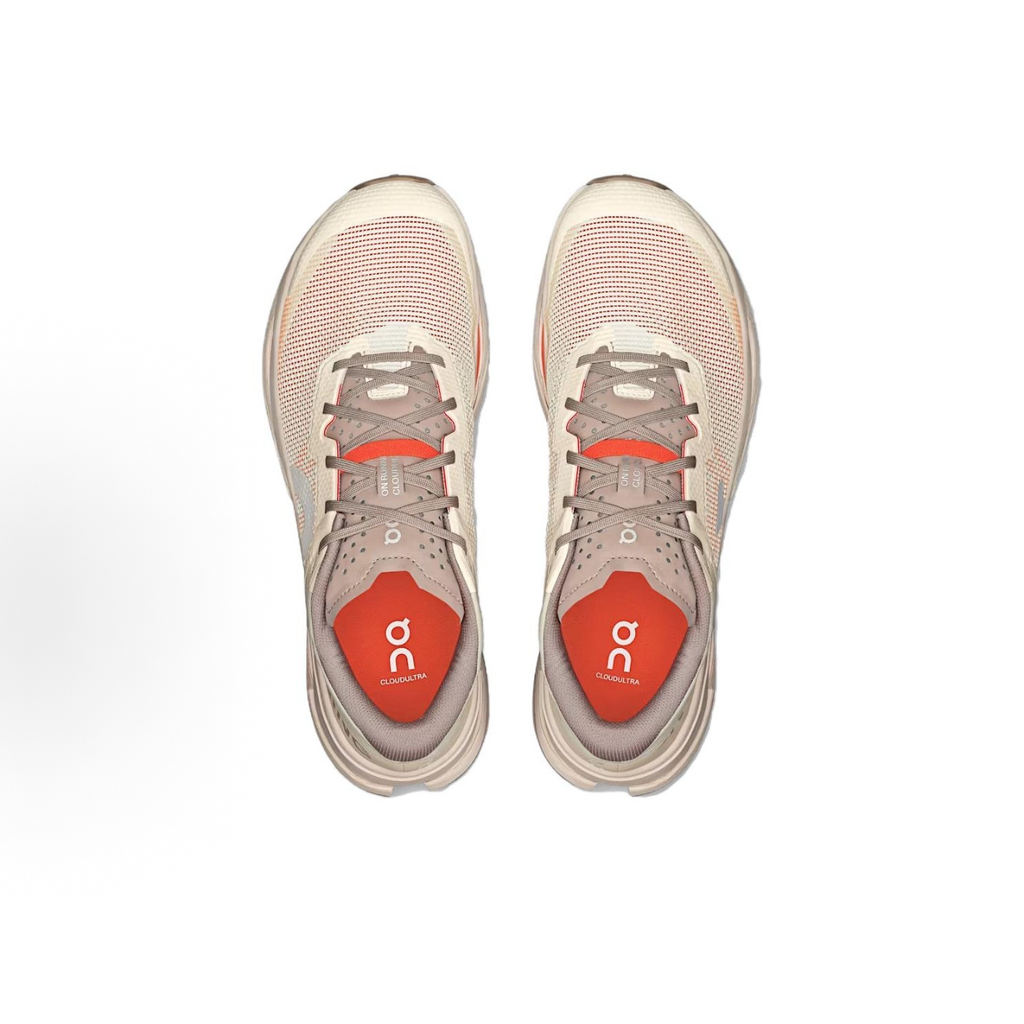 On Cloudultra 3 Sneakers – Cream, Taupe & Coral