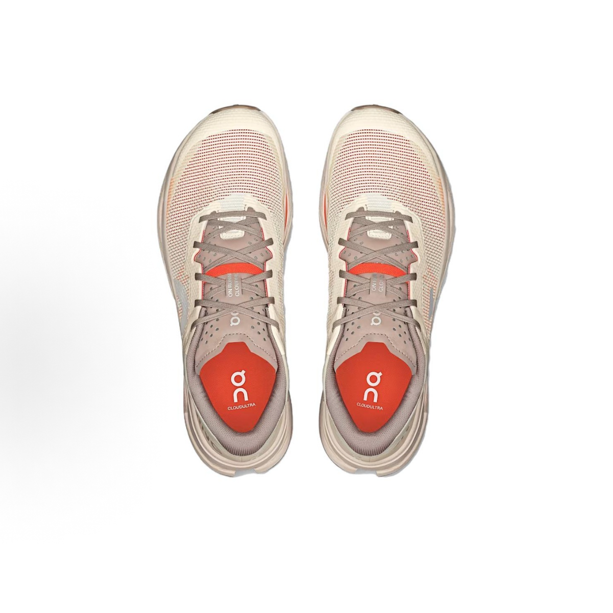 On Cloudultra 3 Sneakers – Cream, Taupe & Coral