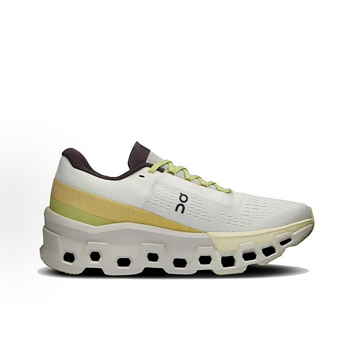 On Cloudmonster 2 Sneakers - Off-White & Lime