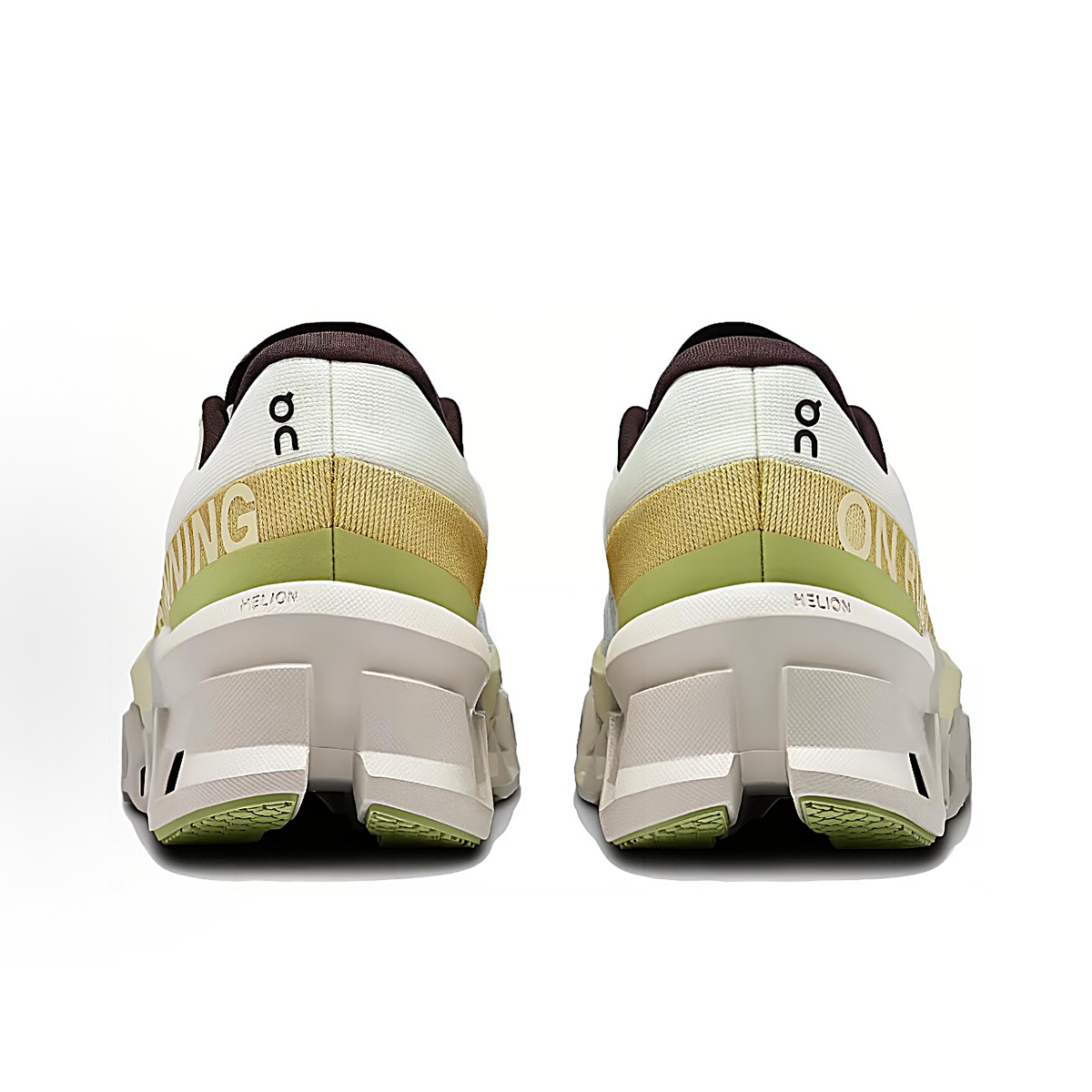 On Cloudmonster 2 Sneakers - Off-White & Lime