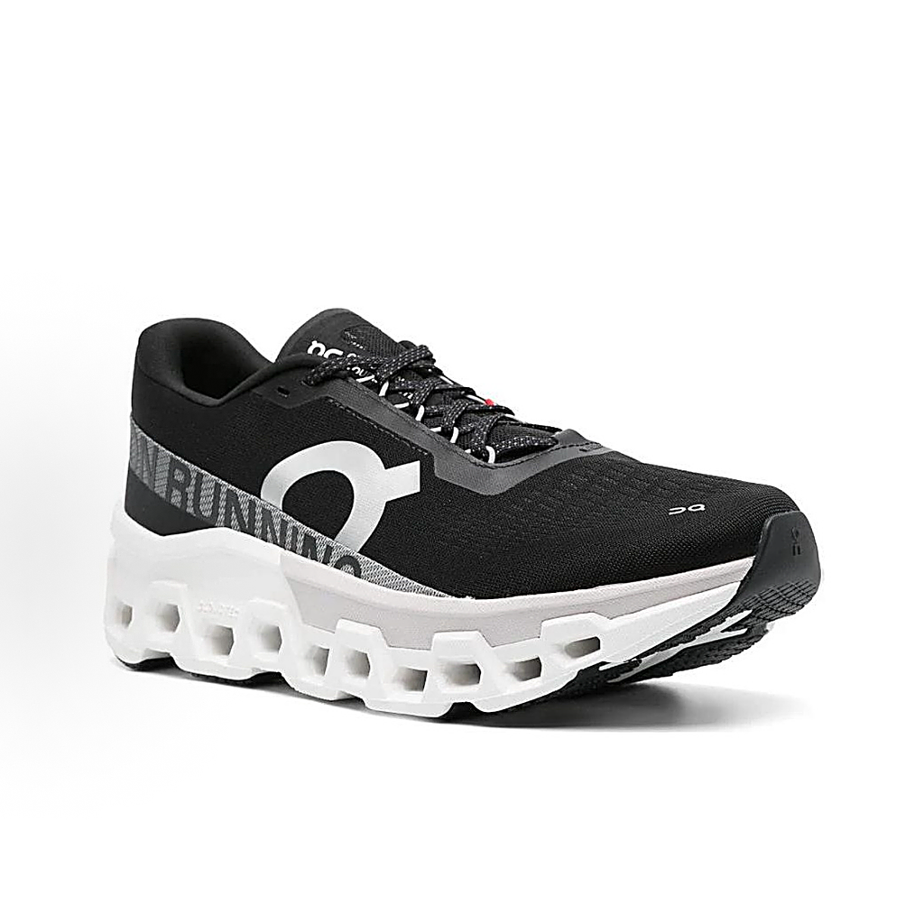 On Cloudmonster 2 Sneakers | Black & White